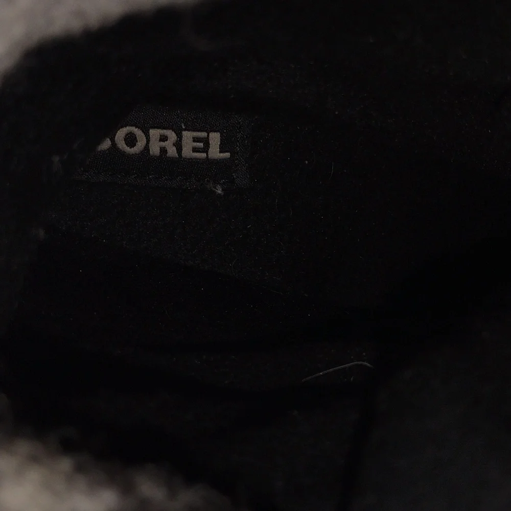 Sorel Slimpack II Lace up Winter Olive Green Gray Black Boots 7